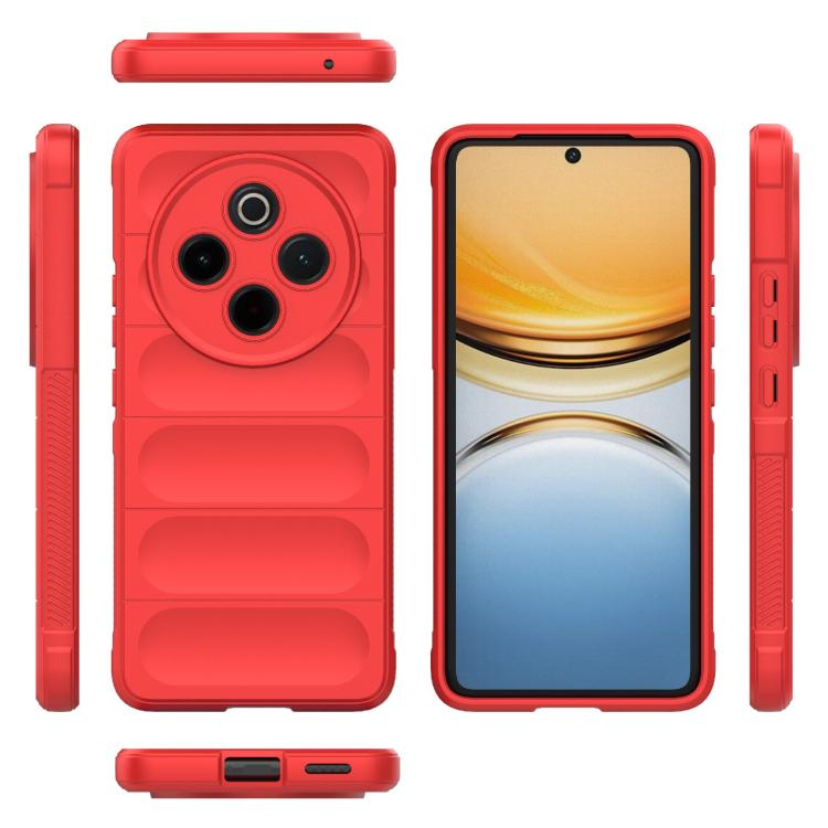 For vivo Y300 Pro 5G Magic Shield TPU + Flannel Phone Case