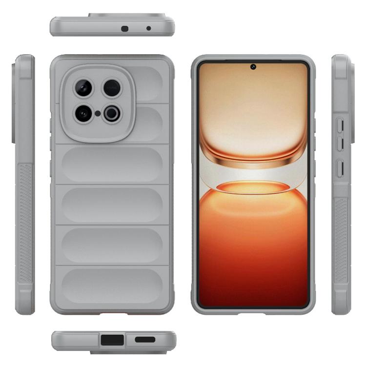 For vivo iQOO Z10 Turbo 5G Magic Shield TPU + Flannel Phone Case