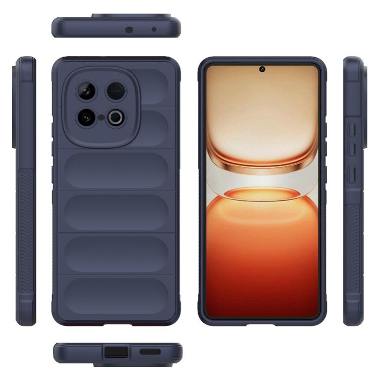 For vivo iQOO Z10 Turbo 5G Magic Shield TPU + Flannel Phone Case