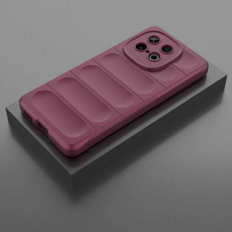 For vivo iQOO Z10 Turbo 5G Magic Shield TPU + Flannel Phone Case