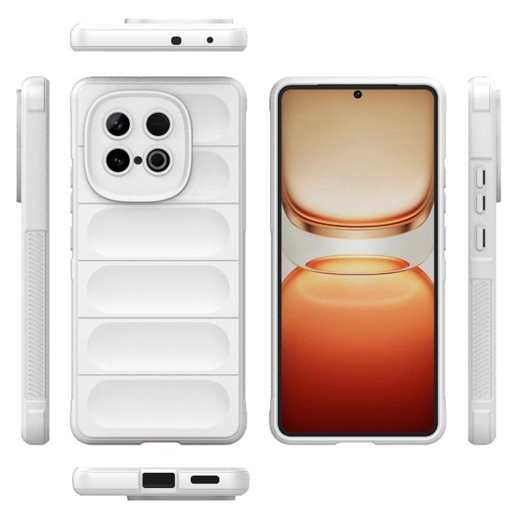 For vivo iQOO Z10 Turbo 5G Magic Shield TPU + Flannel Phone Case