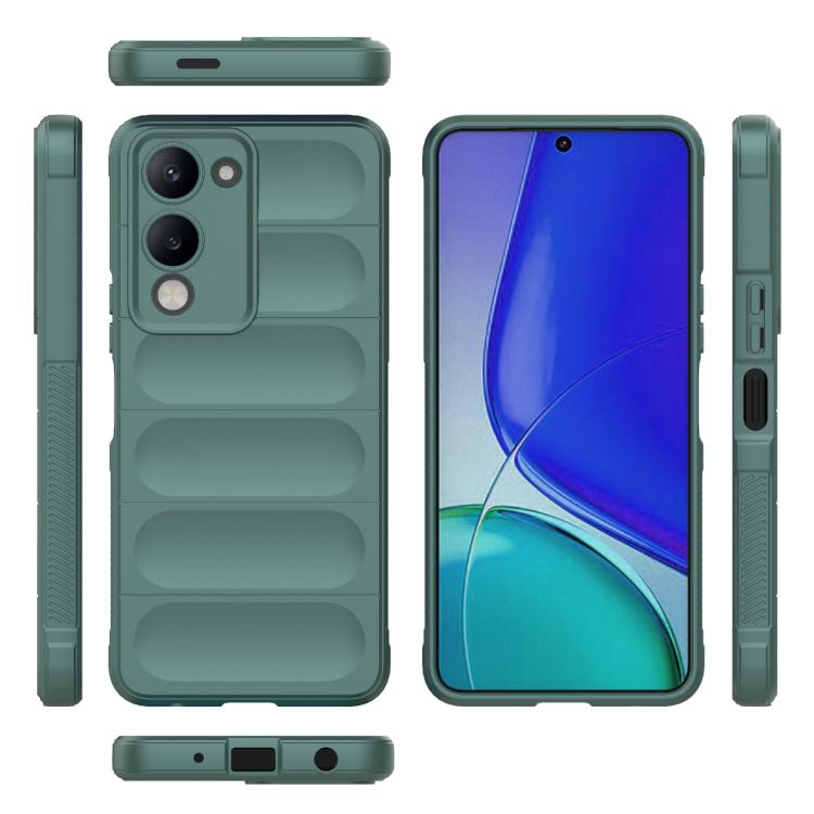 For vivo Y19 5G Global / Y29s 5G Global Magic Shield TPU + Flannel Phone Case