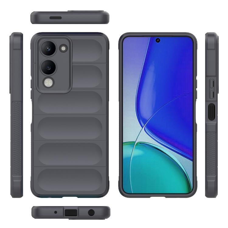 For vivo Y19 5G Global / Y29s 5G Global Magic Shield TPU + Flannel Phone Case
