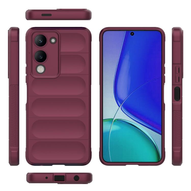 For vivo Y19 5G Global / Y29s 5G Global Magic Shield TPU + Flannel Phone Case