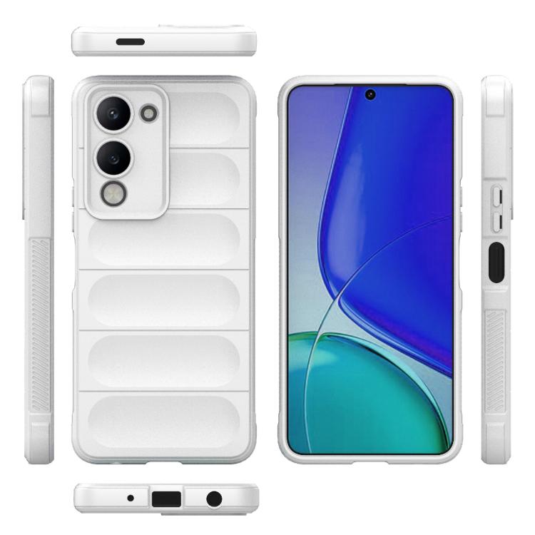 For vivo Y19 5G Global / Y29s 5G Global Magic Shield TPU + Flannel Phone Case