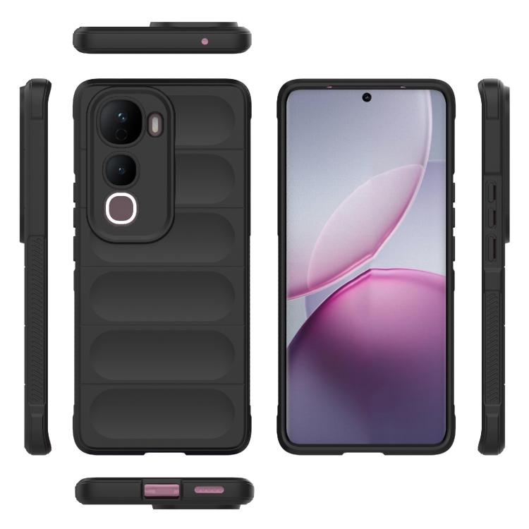 For vivo Y400 Pro 5G India Magic Shield TPU + Flannel Phone Case