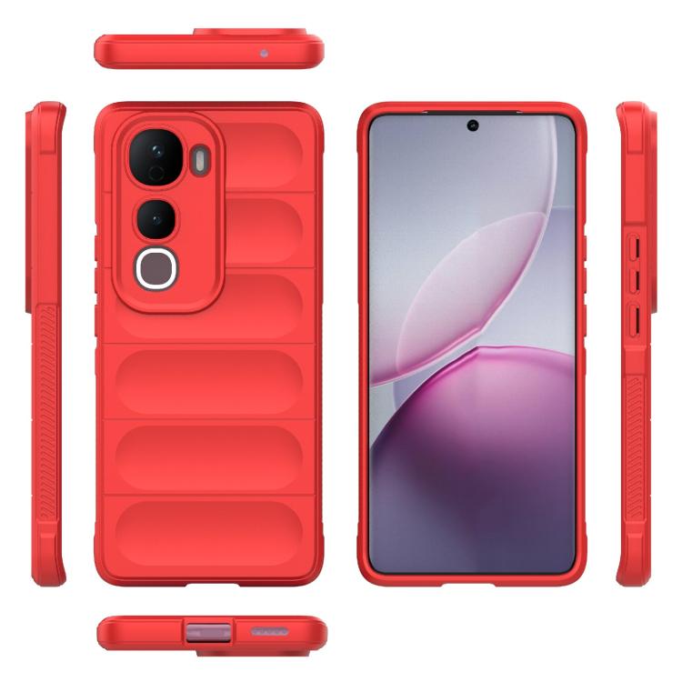 For vivo Y400 Pro 5G India Magic Shield TPU + Flannel Phone Case