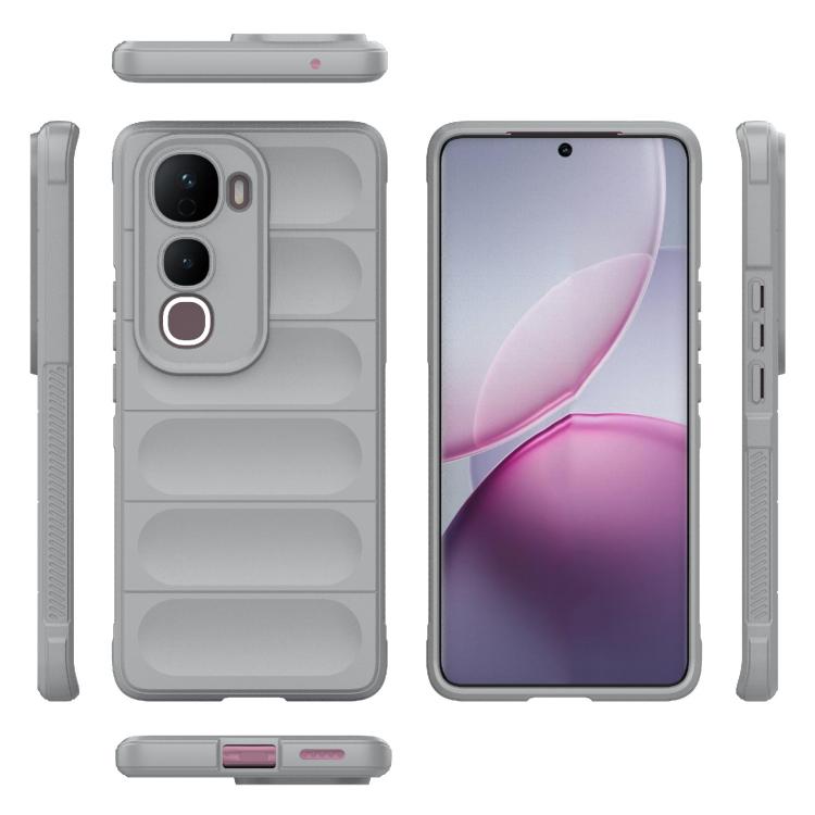For vivo Y400 Pro 5G India Magic Shield TPU + Flannel Phone Case