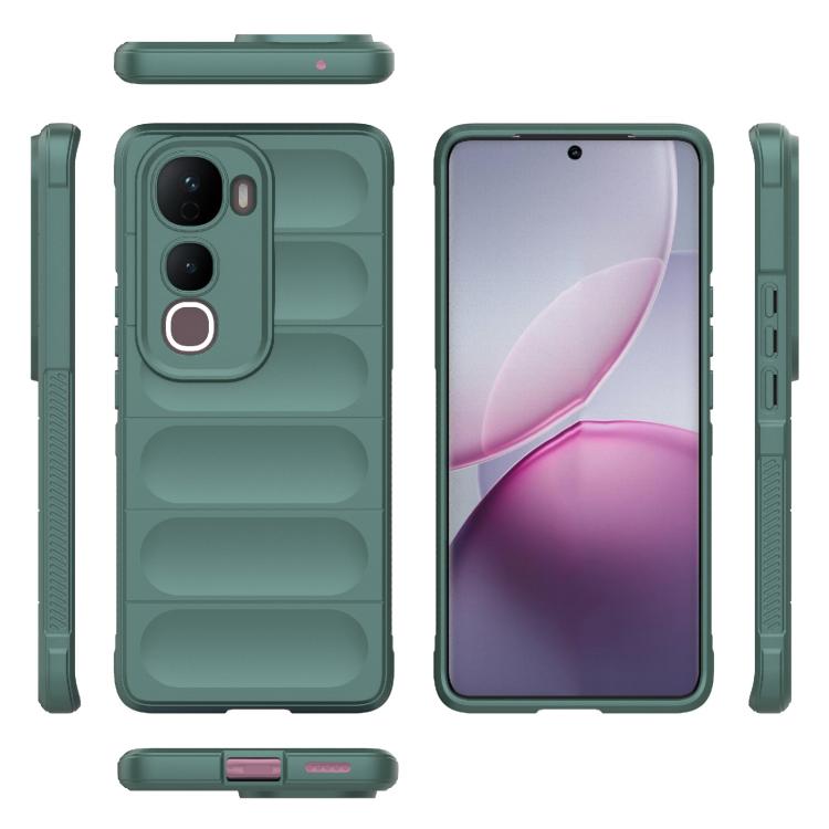 For vivo Y400 Pro 5G India Magic Shield TPU + Flannel Phone Case