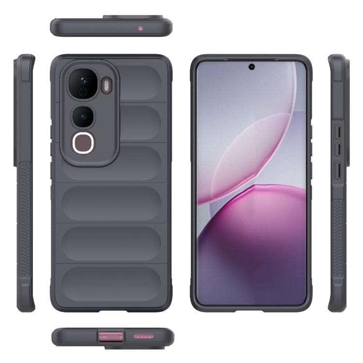 For vivo Y400 Pro 5G India Magic Shield TPU + Flannel Phone Case
