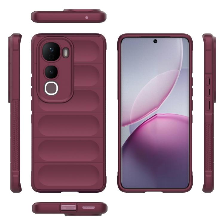 For vivo Y400 Pro 5G India Magic Shield TPU + Flannel Phone Case