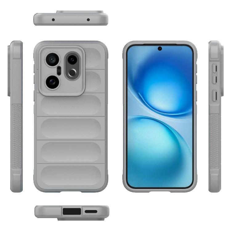 For vivo X200 FE 5G Global Magic Shield TPU + Flannel Phone Case