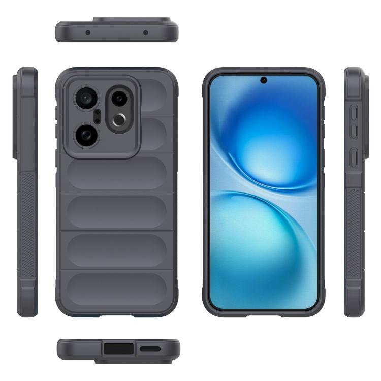 For vivo X200 FE 5G Global Magic Shield TPU + Flannel Phone Case