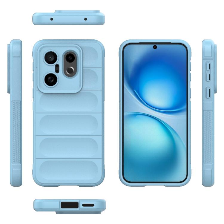 For vivo X200 FE 5G Global Magic Shield TPU + Flannel Phone Case