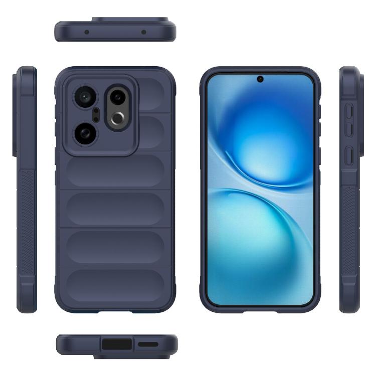 For vivo X200 FE 5G Global Magic Shield TPU + Flannel Phone Case