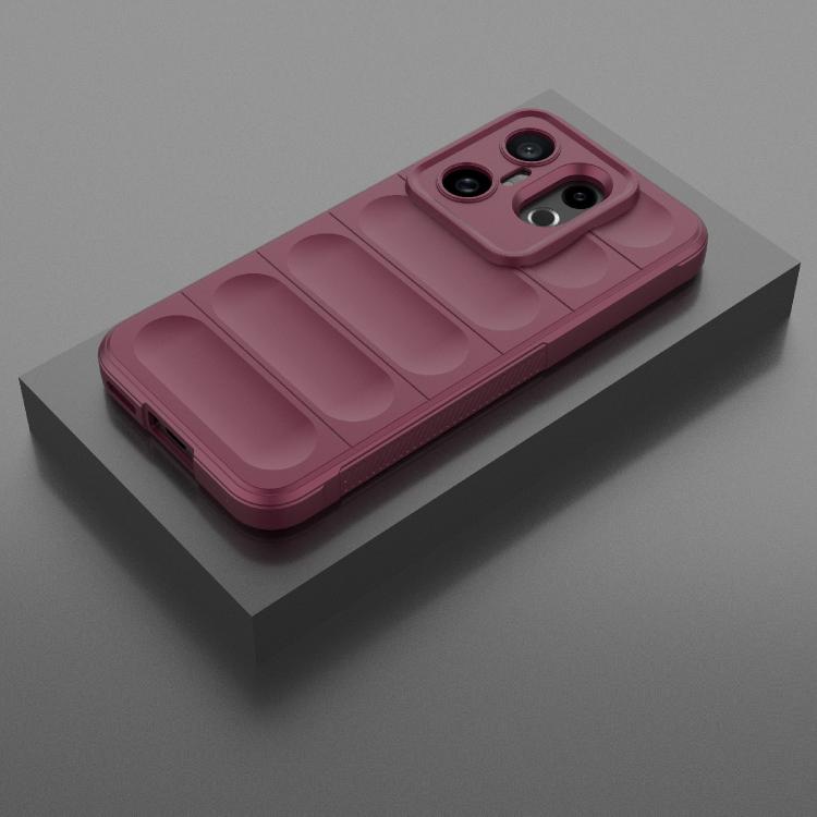 For vivo X200 FE 5G Global Magic Shield TPU + Flannel Phone Case