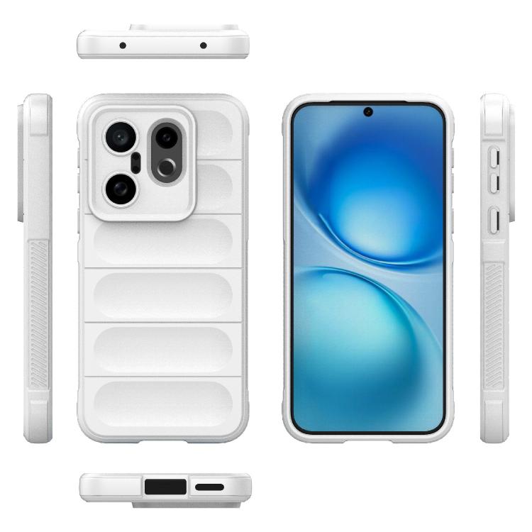 For vivo X200 FE 5G Global Magic Shield TPU + Flannel Phone Case