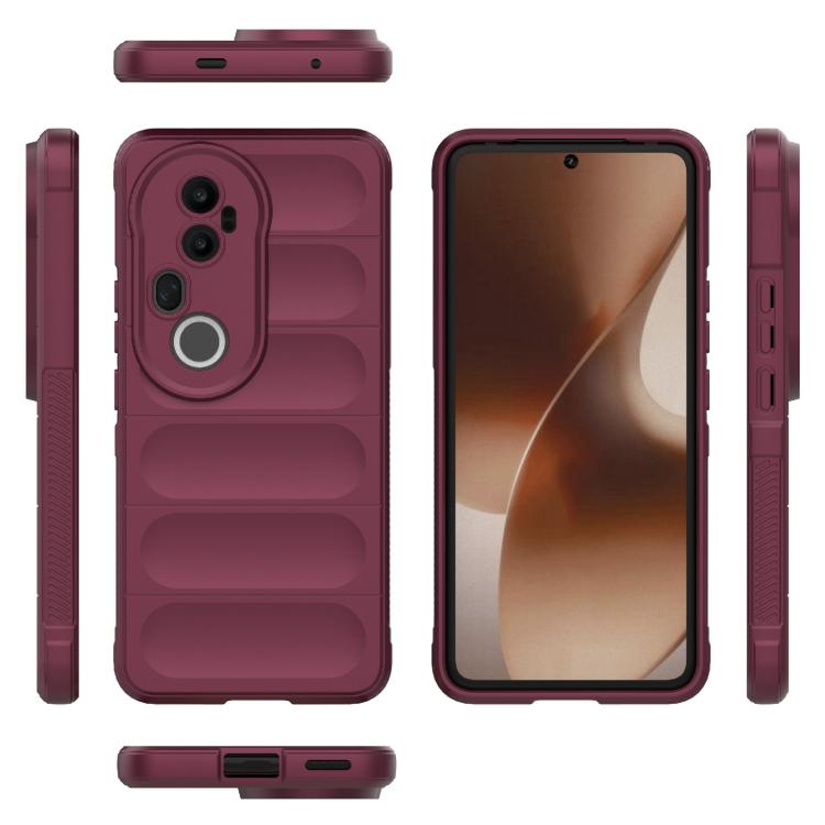 For vivo S20 Pro Magic Shield TPU + Flannel Phone Case