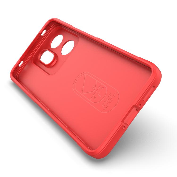 For vivo V60 5G Global Magic Shield TPU + Flannel Phone Case