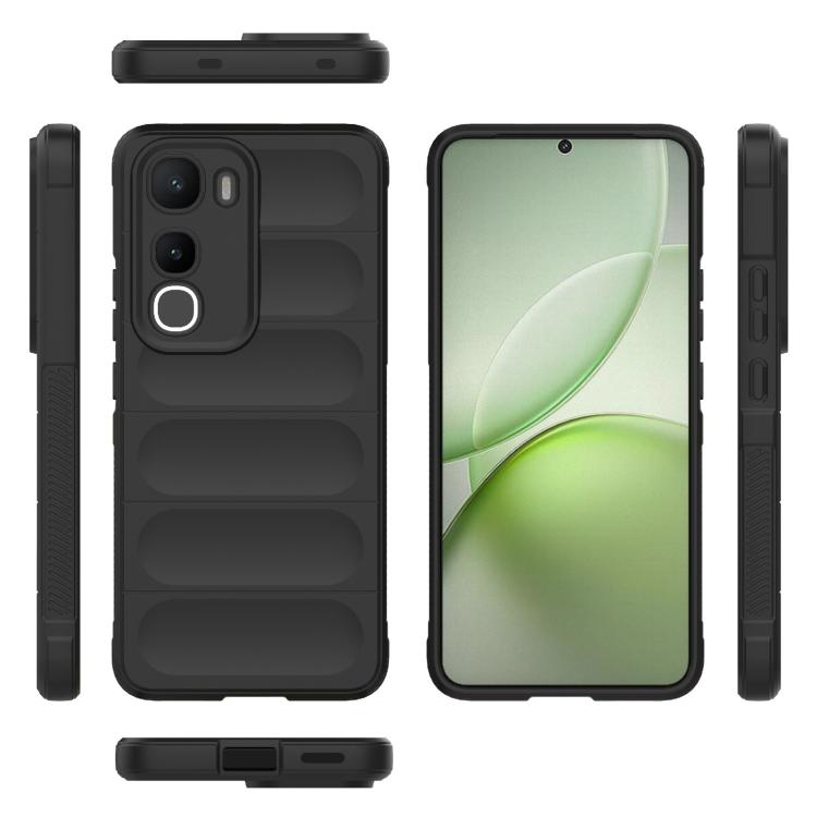 For vivo Y400 5G Global Magic Shield TPU + Flannel Phone Case