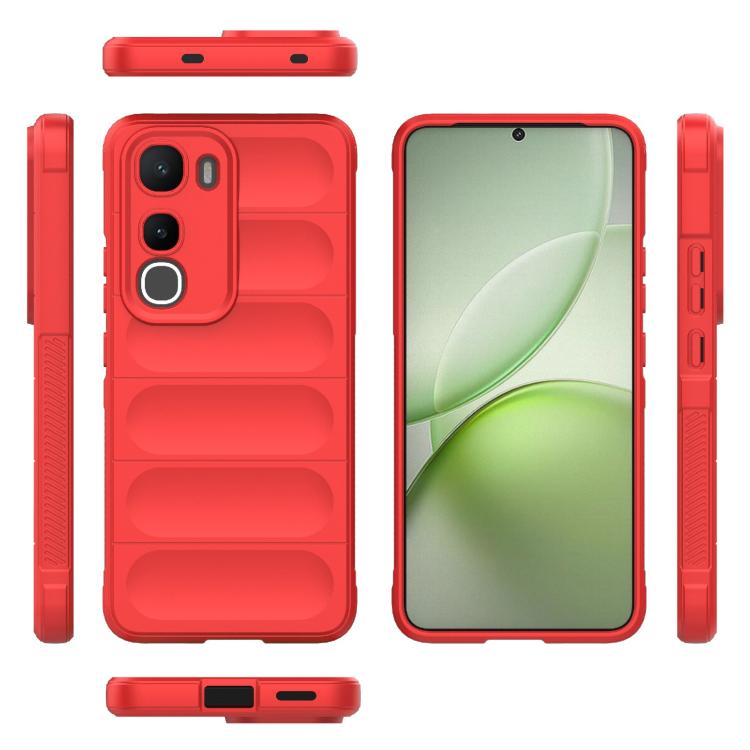 For vivo Y400 5G Global Magic Shield TPU + Flannel Phone Case