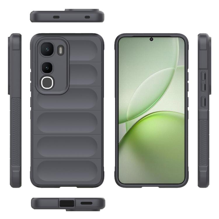 For vivo Y400 5G Global Magic Shield TPU + Flannel Phone Case