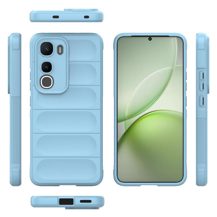 For vivo Y400 5G Global Magic Shield TPU + Flannel Phone Case