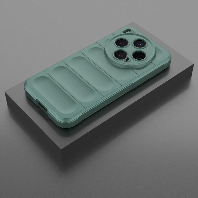 For vivo X300 5G Magic Shield TPU + Flannel Phone Case