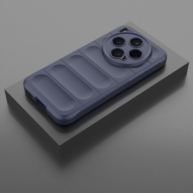 For vivo X300 5G Magic Shield TPU + Flannel Phone Case