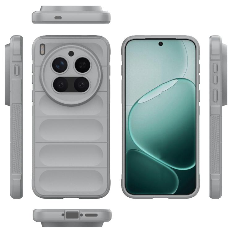 For vivo X300 Pro 5G Magic Shield TPU + Flannel Phone Case