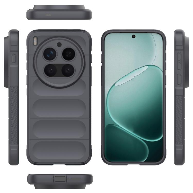 For vivo X300 Pro 5G Magic Shield TPU + Flannel Phone Case