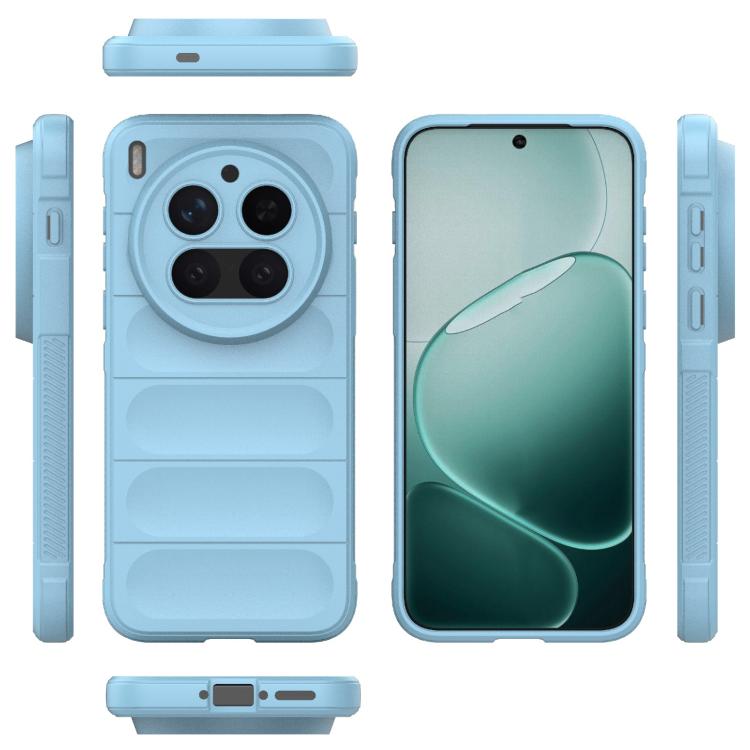 For vivo X300 Pro 5G Magic Shield TPU + Flannel Phone Case