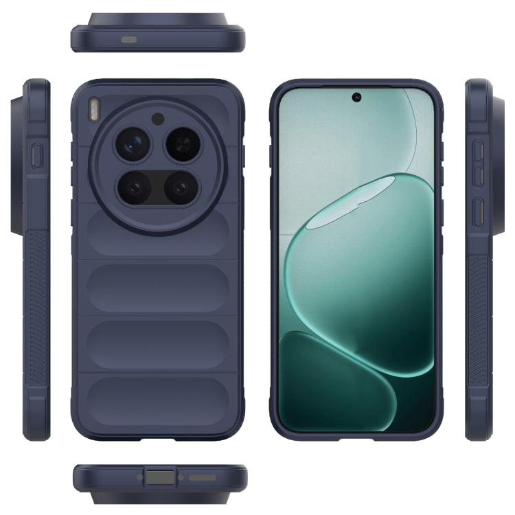 For vivo X300 Pro 5G Magic Shield TPU + Flannel Phone Case