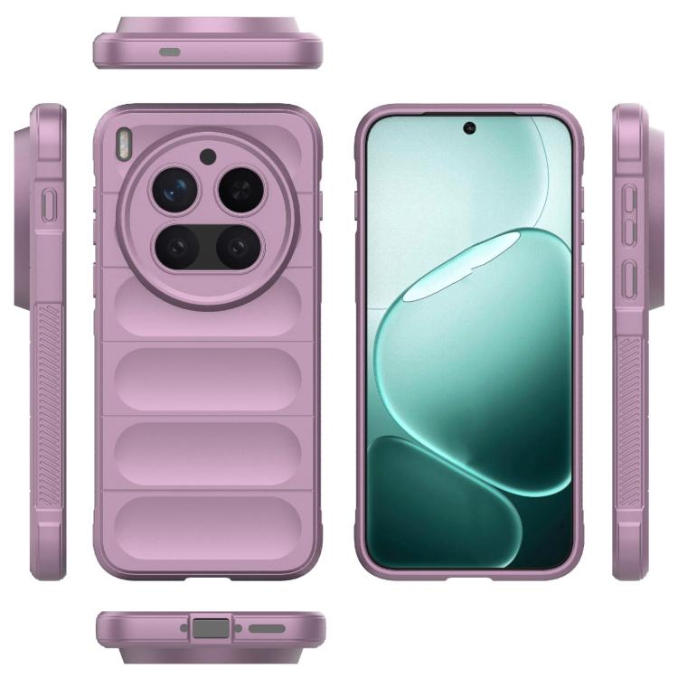 For vivo X300 Pro 5G Magic Shield TPU + Flannel Phone Case