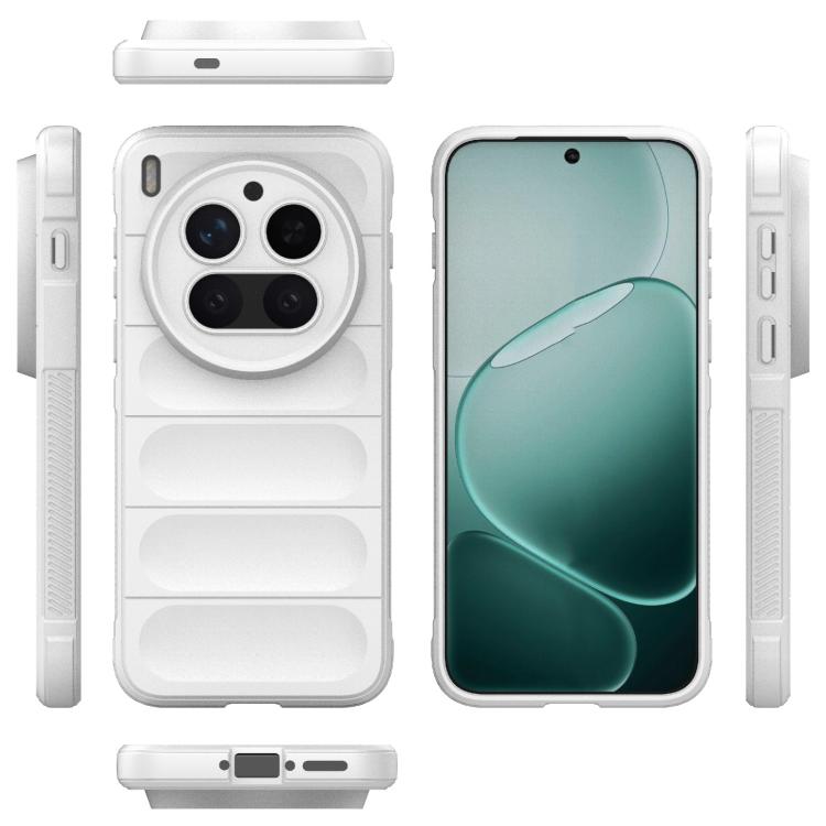 For vivo X300 Pro 5G Magic Shield TPU + Flannel Phone Case