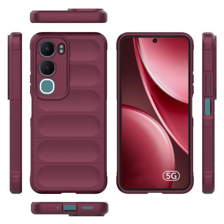 For vivo Y31 5G Global / Y21d 4G Global Magic Shield TPU + Flannel Phone Case