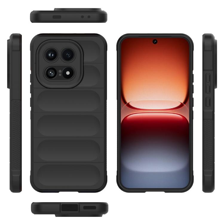 For vivo iQOO 15 5G Magic Shield TPU + Flannel Phone Case