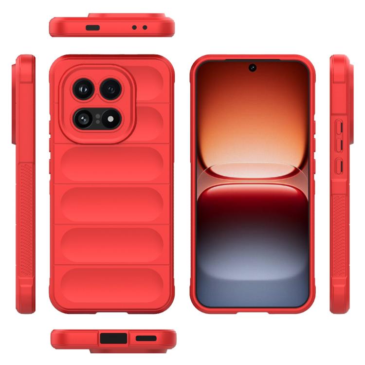 For vivo iQOO 15 5G Magic Shield TPU + Flannel Phone Case
