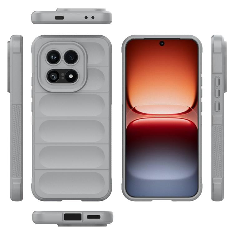 For vivo iQOO 15 5G Magic Shield TPU + Flannel Phone Case