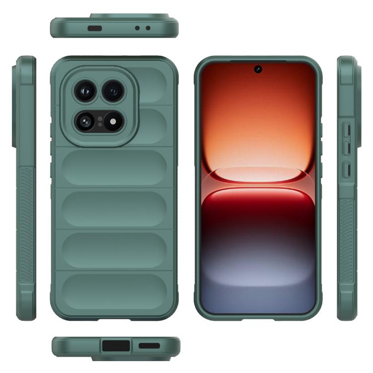For vivo iQOO 15 5G Magic Shield TPU + Flannel Phone Case