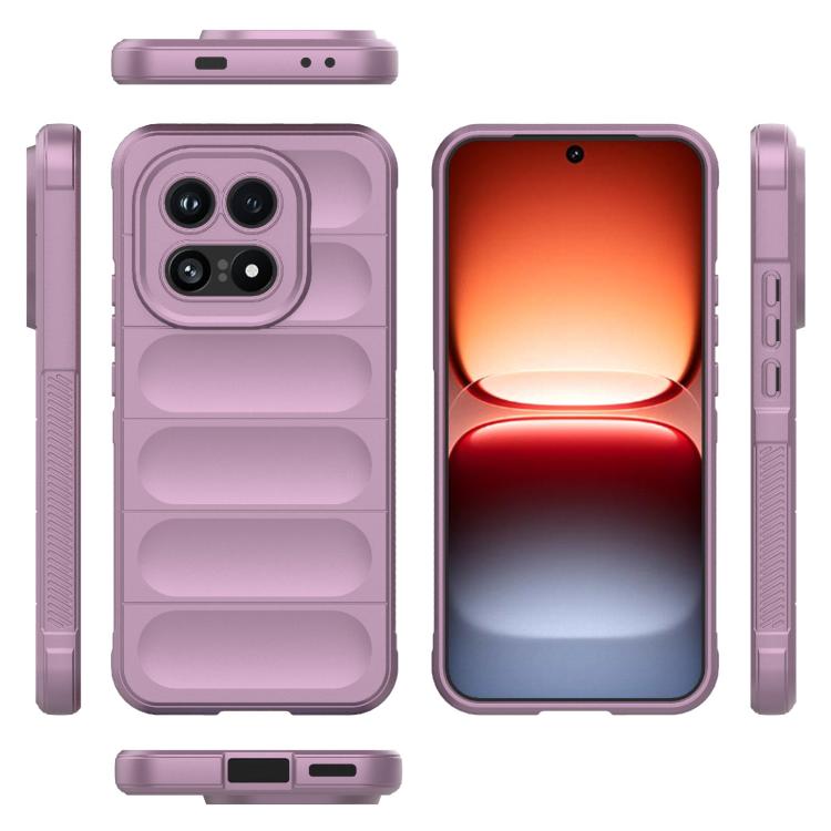 For vivo iQOO 15 5G Magic Shield TPU + Flannel Phone Case