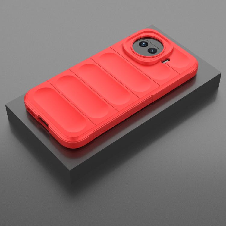 For vivo iQOO Z11 Turbo 5G Magic Shield TPU + Flannel Phone Case
