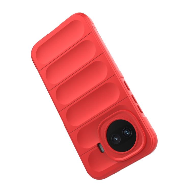 For vivo iQOO Z11 Turbo 5G Magic Shield TPU + Flannel Phone Case