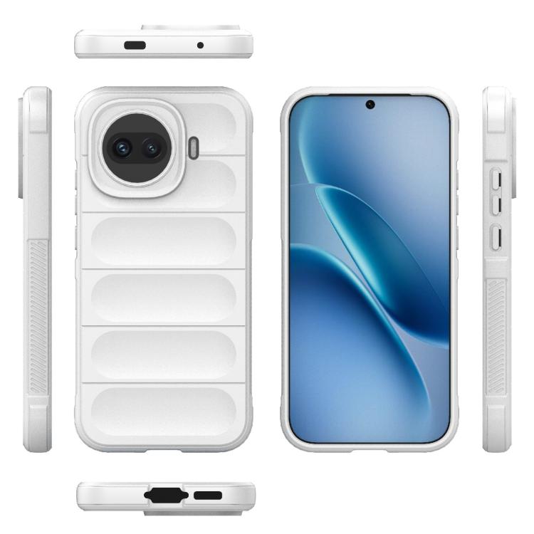 For vivo iQOO Z11 Turbo 5G Magic Shield TPU + Flannel Phone Case
