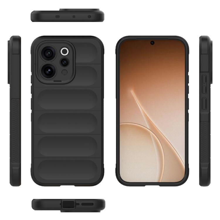 For vivo V70 5G Global Magic Shield TPU + Flannel Phone Case