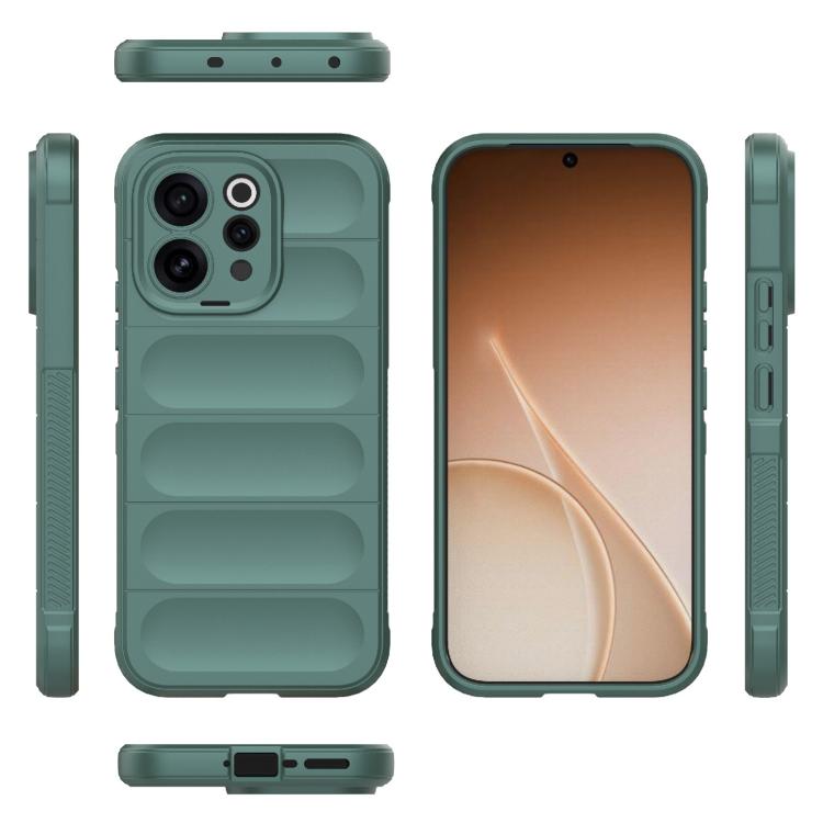 For vivo V70 5G Global Magic Shield TPU + Flannel Phone Case