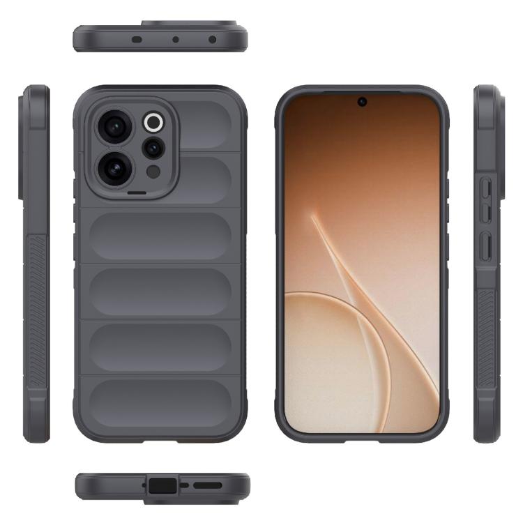For vivo V70 5G Global Magic Shield TPU + Flannel Phone Case
