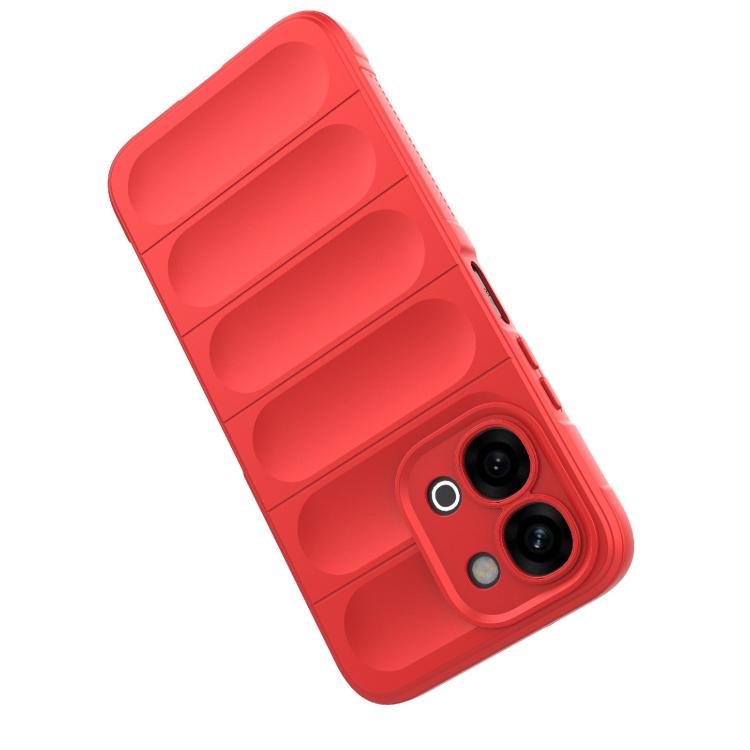 For vivo iQOO Z11x 5G India Magic Shield TPU + Flannel Phone Case