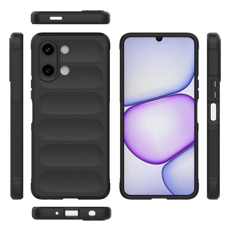 For vivo Y05 4G Global/Y11d 4G Magic Shield TPU + Flannel Phone Case