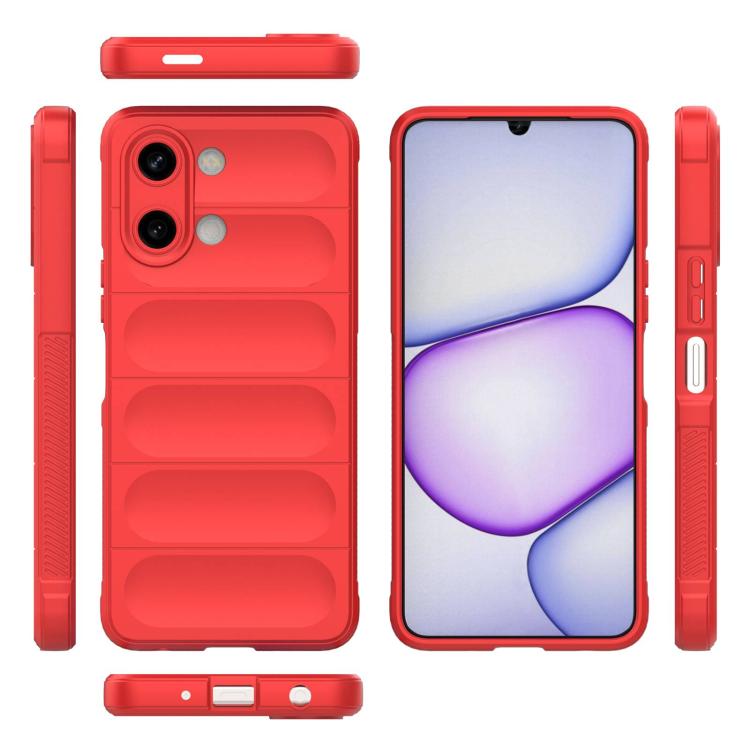 For vivo Y05 4G Global/Y11d 4G Magic Shield TPU + Flannel Phone Case